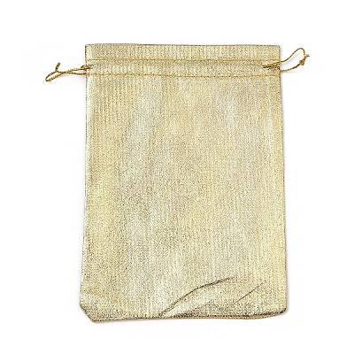 Rectangle Polyester Bags with Nylon Cord ABAG-E008-01A-07-1