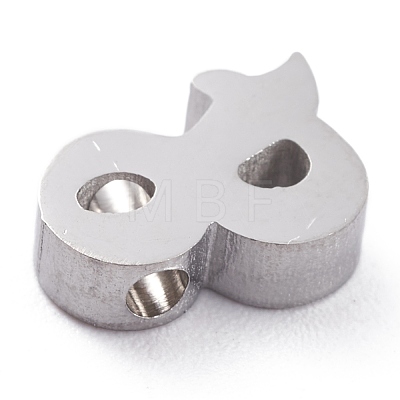 304 Stainless Steel Charms STAS-O139-04P-1