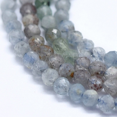 Natural Kyanite/Cyanite/Disthene Beads Strands G-D0013-06B-1