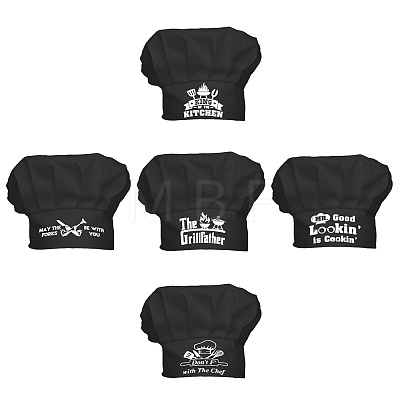 Custom Cotton Chef Hats AJEW-WH0242-015-1