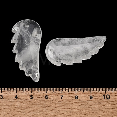 Natural Quartz Crystal Pendants G-F820-01L-1