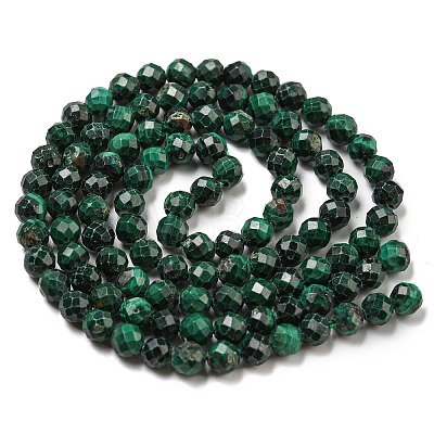 Natural Malachite Beads Strands G-I279-E15-03A-1