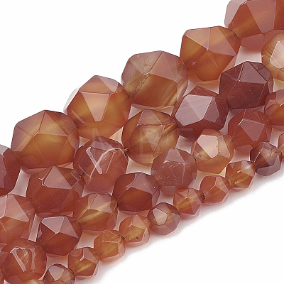 Natural Carnelian Beads Strands X-G-S332-6mm-005-1