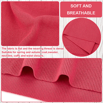 Cotton with Spandex Ribbing Fabric for Cuffs FIND-WH0260-39C-1