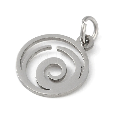 Non-Tarnish 304 Stainless Steel Charms STAS-L279-031P-1