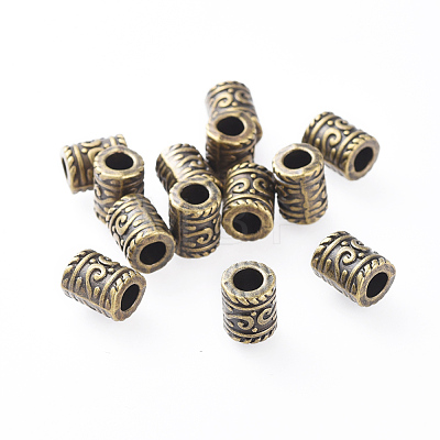 Tibetan Antique Bronze Metal Lead Free & Nickel Free & Cadmium Free X-MLF0834Y-NF-1