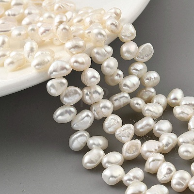 Natural Cultured Freshwater Pearl Beads Strands PEAR-A006-16-1