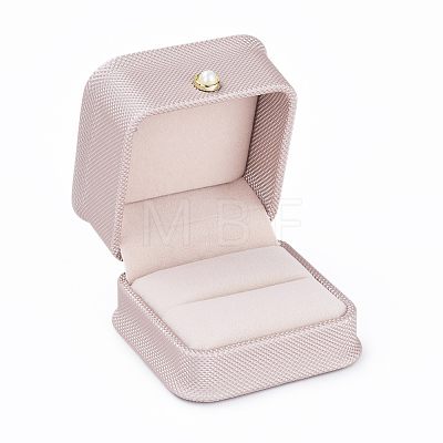 PU Leather Ring Gift Boxes LBOX-L005-I01-1