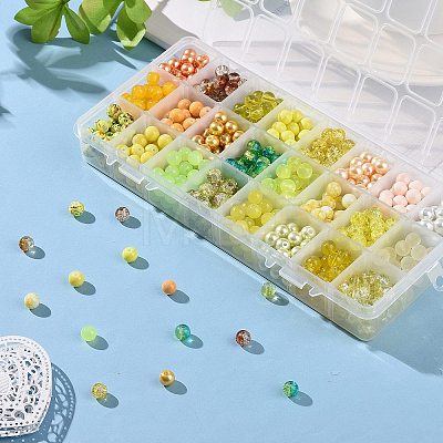 Mixed Style Glass Beads GLAA-JP0001-04H-1