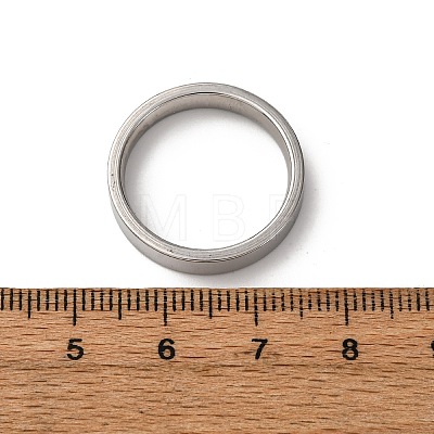201 Stainless Steel Wide Band Finger Rings RJEW-K252-02B-P-1