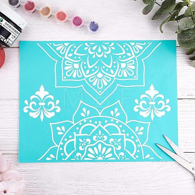 Self-Adhesive Silk Screen Printing Stencil DIY-WH0173-047-07-1