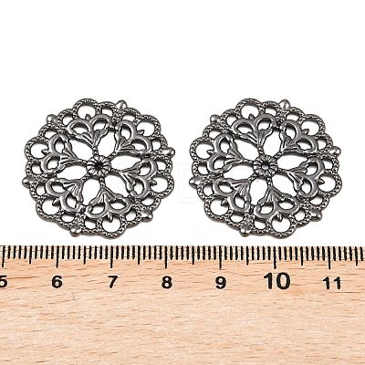 Tibetan Style Filigree Joiners Links TIBE-A11623-B-LF-1