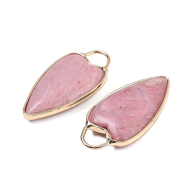 Natural Rhodonite Pendants G-G193-02G-09-1