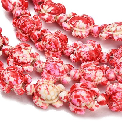 Synthetic Turquoise Beads Strands TURQ-F020-C02-1