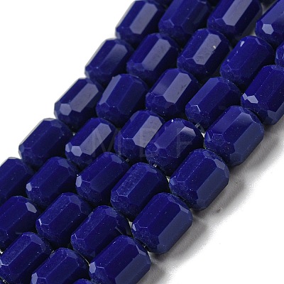 Opaque Glass Beads Strands GLAA-G112-03R-1