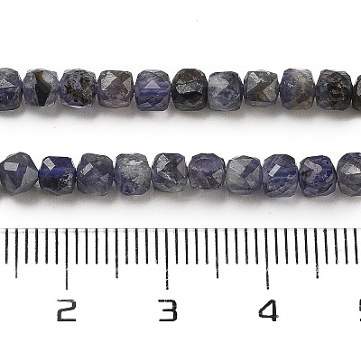 Natural Iolite Beads Strands G-H042-A52-02-1