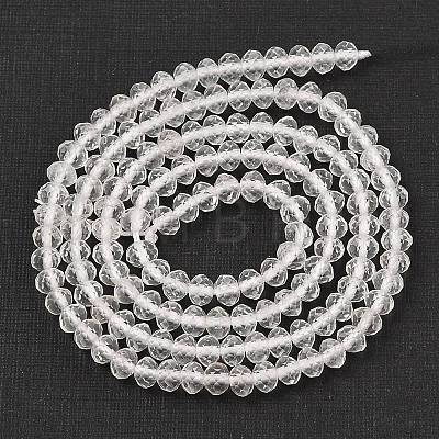 Natural Quartz Crystal Beads Strands G-K376-B02-02-1