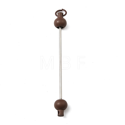 Plastic Beadable Keychain Bar for Jewelry Making DIY Crafts AJEW-C040-01E-1-1