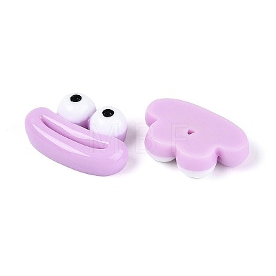 Opaque Resin Decoden Cabochons RESI-N051-15B-1