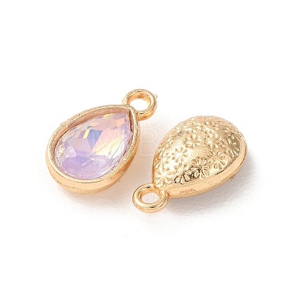 Alloy Glass Pendants GL-CBA7A25-01C-1