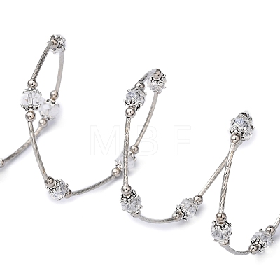 Fashion Wrap Bracelets BJEW-JB00628-01-1
