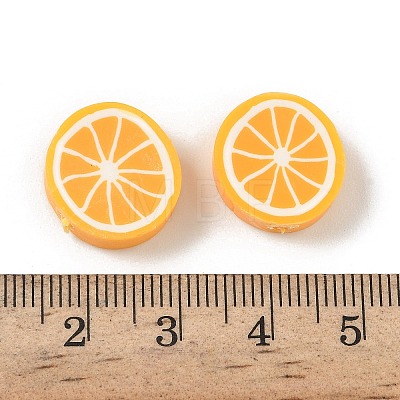 Fruit & Vegetable Theme Handmade Polymer Clay Beads CLAY-F006-02G-1
