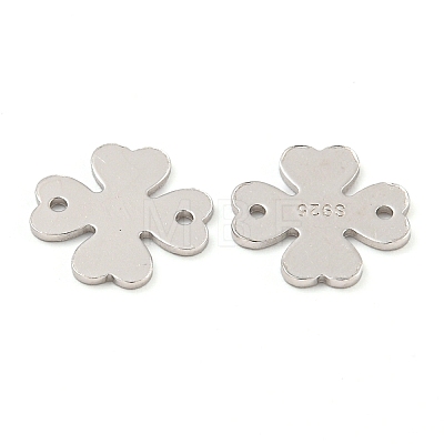 925 Sterling Silver Connector Charms STER-B005-31P-1