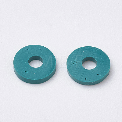 Handmade Polymer Clay Beads CLAY-R067-4.0mm-07-1
