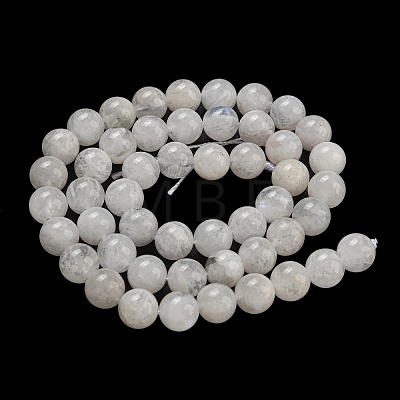 Natural Rainbow Moonstone Beads Strands G-C068-8mm-1A-1