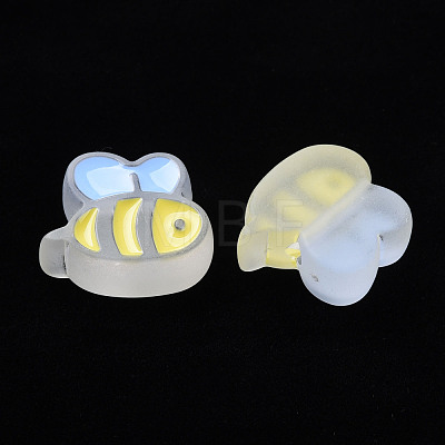 Transparent Acrylic Beads X-MACR-S374-06B-07-1