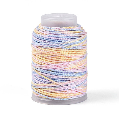 35M Segment Dyed Macrame Cotton Cord OCOR-T017-06G-1
