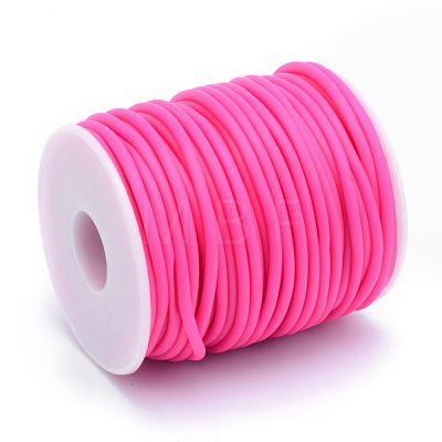 Hollow Pipe PVC Tubular Synthetic Rubber Cord RCOR-R007-4mm-11-1