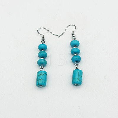 Turquoise Dangle Earrings for Women WG2299-3-1