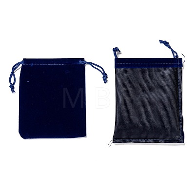 Rectangle Velvet Pouches X1-TP-R002-10x12-03-1