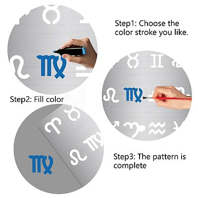 Stainless Steel Cutting Dies Stencils DIY-WH0238-016-1