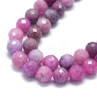 Natural Ruby Beads Strands G-G106-C11-07-1