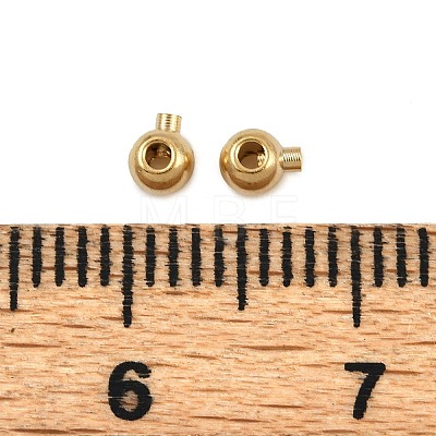 Brass Crimp Beads X-KK-P310-21A-G-1