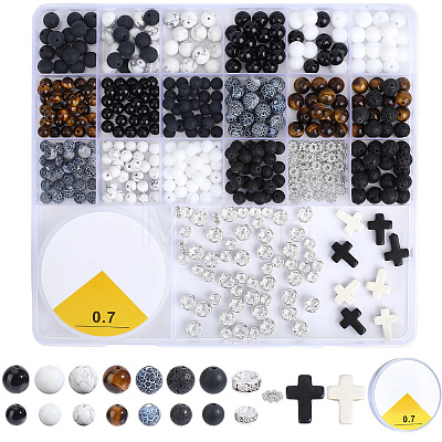 DIY Beads Bracelets Making Kit DIY-PA0001-78-1