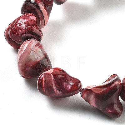 Dyed Natural Trochus Shell Beads Strands BSHE-Z006-02C-1