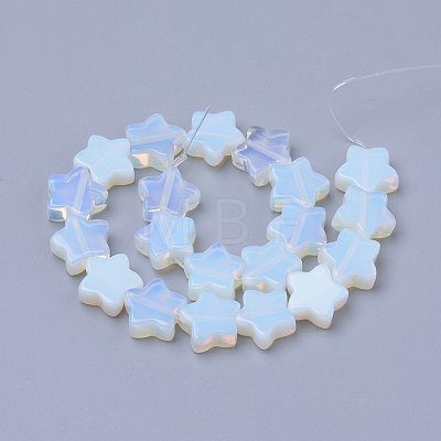 Opalite Beads Strands G-R451-08D-1