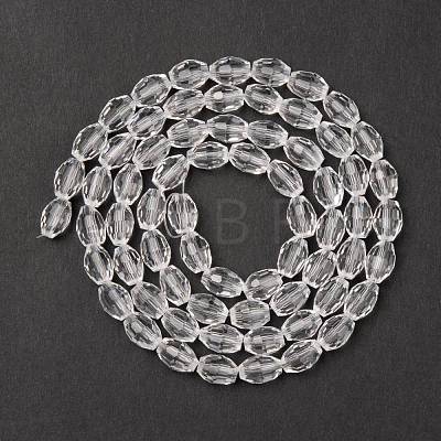 Glass Beads Strands GC893Y-14-1