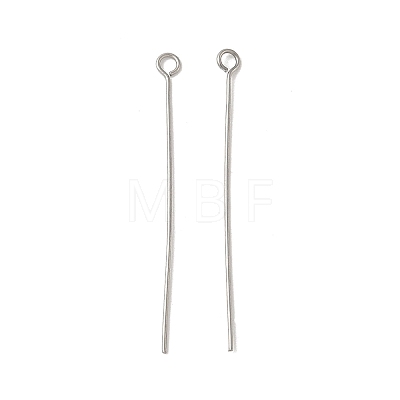 304 Stainless Steel Eye Pins STAS-K293-13P-0.6x40mm-1