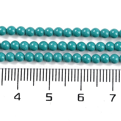 Synthetic Turquoise Beads Strands G-U004-02G-1