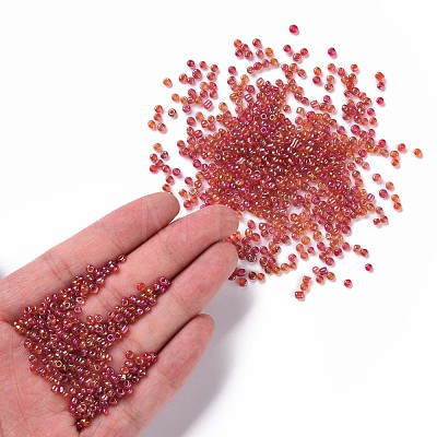 Round Glass Seed Beads SEED-A007-3mm-165-1