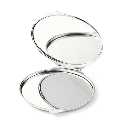 DIY Iron Cosmetic Mirrors X-DIY-L056-04P-1