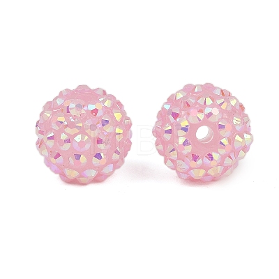AB-Color Resin Rhinestone Beads RESI-S315-14x16-19-1