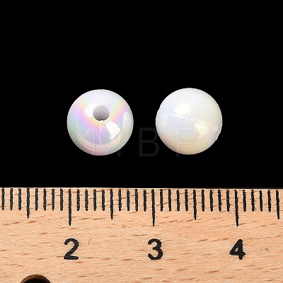 Opaque Acrylic Beads OACR-Z016-01A-04-1