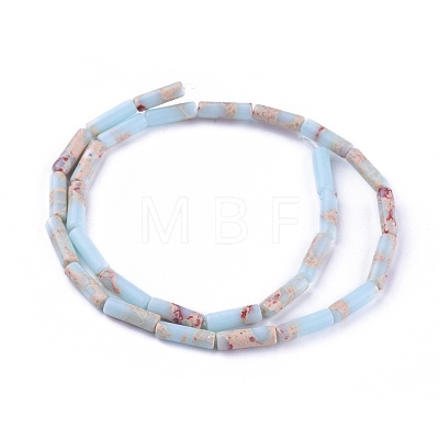 Synthetic Imperial Jasper Beads Strands X-G-L496-A07-1