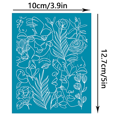 Silk Screen Printing Stencil DIY-WH0341-307-1