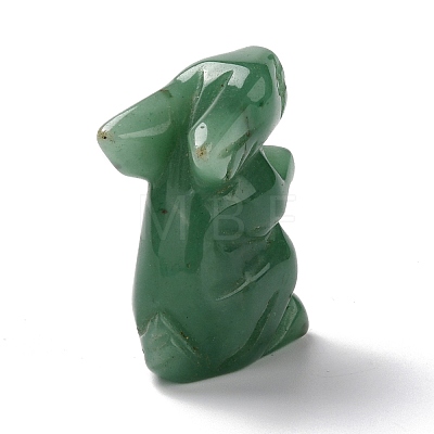Natural Mixed Stone Sculpture Healing Crystal Animal Rabbit Ornament G-C234-01-1